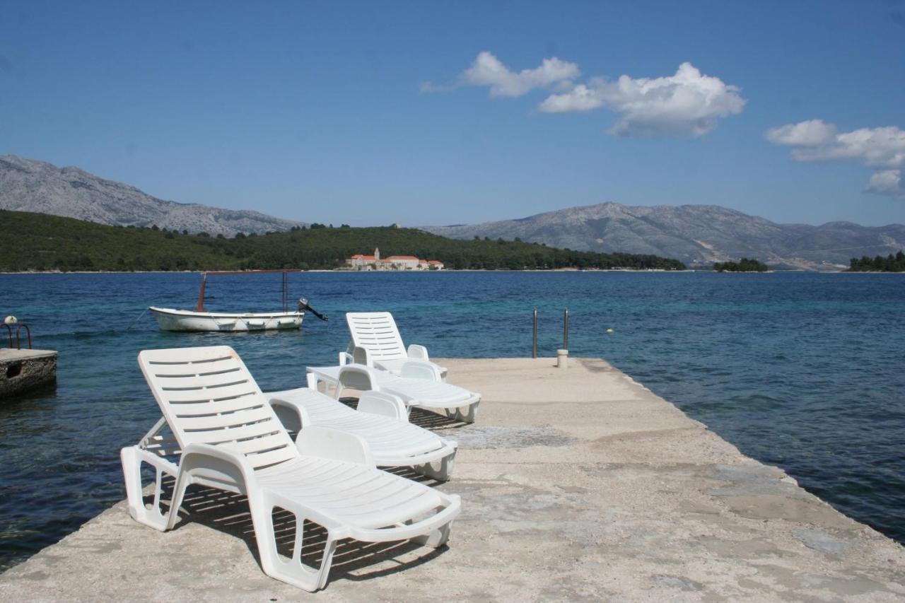 Apartments By The Sea Korcula - 4407 Лумбарда Экстерьер фото