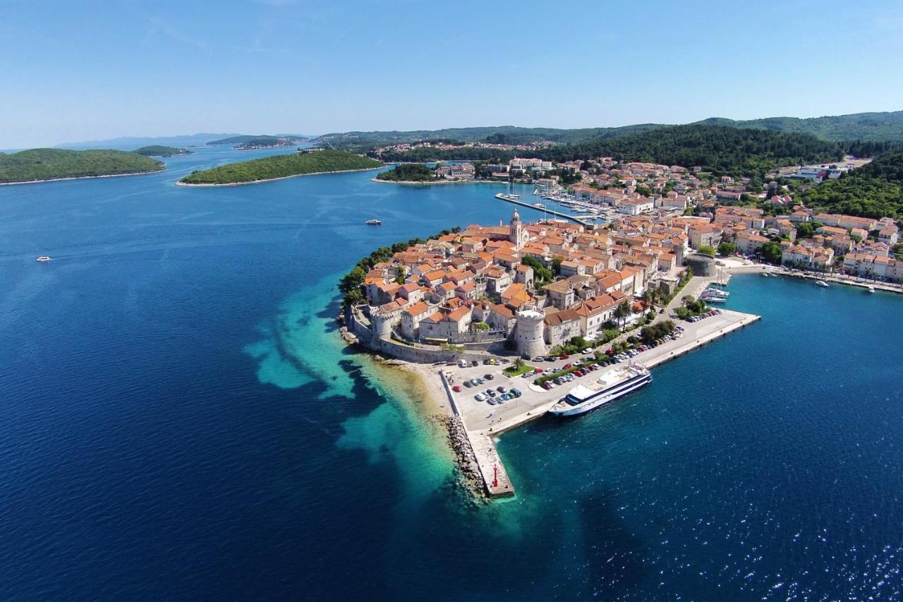 Apartments By The Sea Korcula - 4407 Лумбарда Экстерьер фото